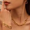 Eternal Radiance: 18K Gold-Plated Set | Stainless Steel Jewelry Set