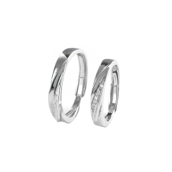 Mobius Ring Couple Ring S925 Sterling Silver C005
