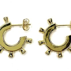 At The Helm Earring (gold or silver)